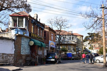 青岛老城区街景