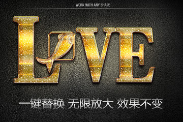 英文立體字