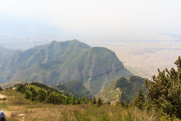 北岳恒山 天峰岭风光