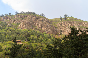 北岳恒山风光