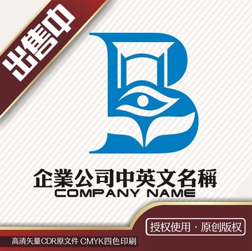 B博士学习logo标志