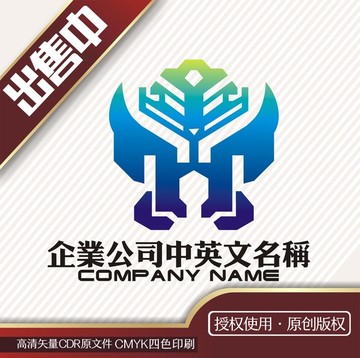 機(jī)器人金剛logo標(biāo)志