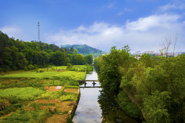 田园山水风景