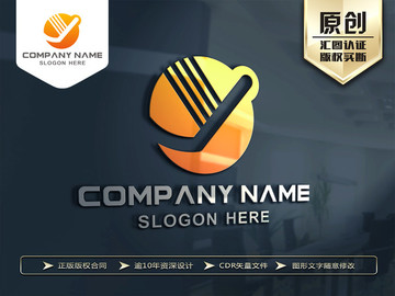 Y字母LOGO设计 标志设计