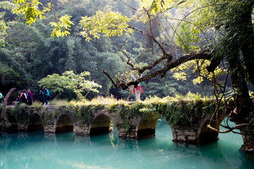 贵州小七孔景区