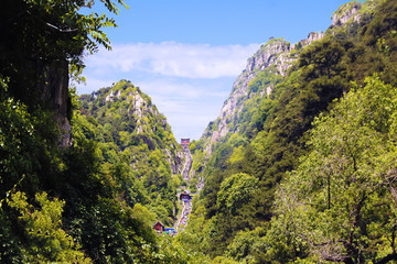 泰山南天门 十八盘