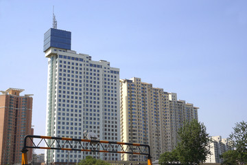 北京莲花桥地区 城市建筑