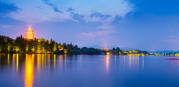 西湖夜景