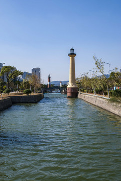 海岛 塔 岱山 建筑 城市