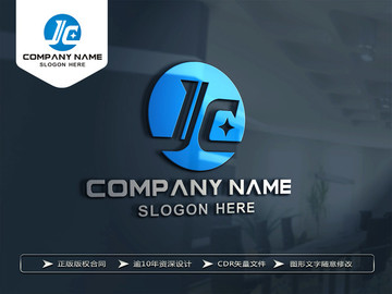 JC字母LOGO设计