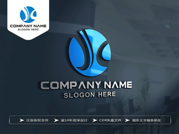 JC字母標(biāo)志LOGO設(shè)計
