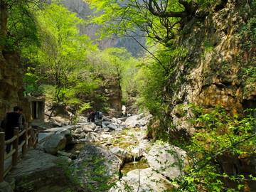 焦作 修武 云台山 潭瀑峡