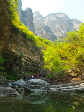 焦作 修武 云台山 潭瀑峡