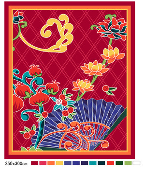 傳統(tǒng)地毯圖案