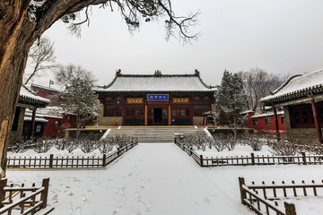 瑞雪晋祠