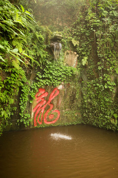 乐山景区 龙潭