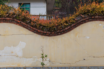 农村住宅围墙