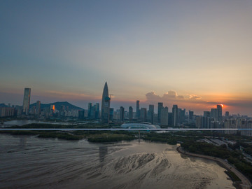 深圳湾全景