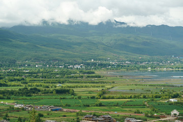 拉市海全景