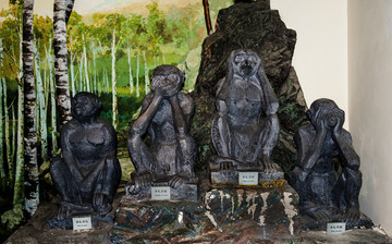 猴子石雕