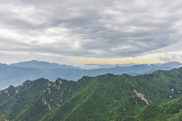 中国山脉风光背景素材