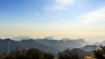 雾霾板山