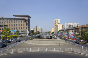 北京西站地区 莲花池东路风光