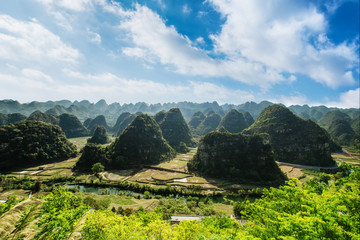 贵州兴义万峰林风光