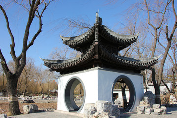 北京陶然亭公园吹台亭