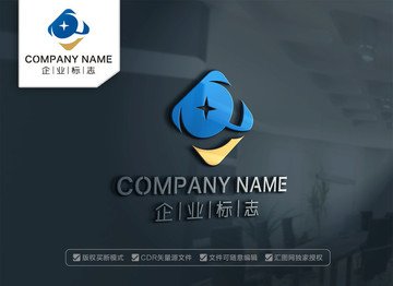 Q字母LOGO设计 Q标志