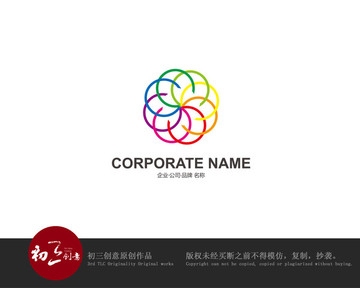 彩色logo设计