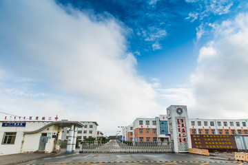 学校校门 学校校园 学校