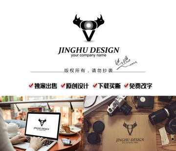 犀牛標(biāo)志設(shè)計(jì) 相機(jī)標(biāo)志設(shè)計(jì)