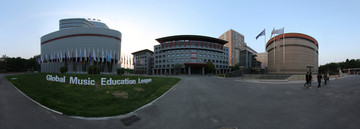 中国音乐学院新主楼全景
