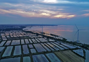 洪泽湖湖心村水网密布风光无限