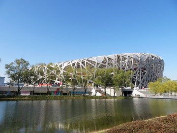 鸟巢  北京奥运会场馆