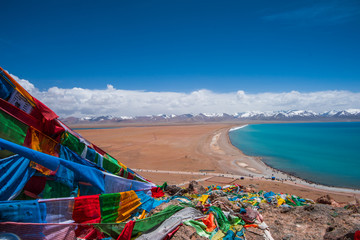 高原纳木错湖