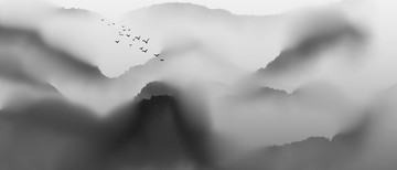 山水 新中式山水畫(huà)