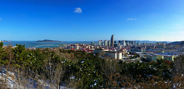 山东 威海 市区全景