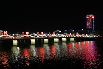 梅江桥夜景