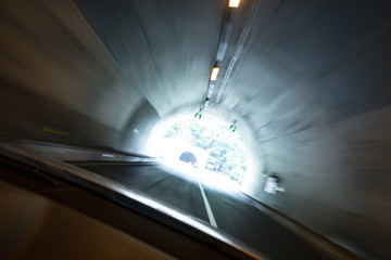 福建丘陵隧道