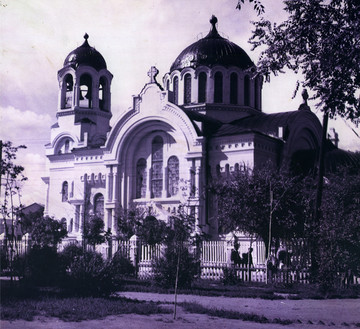 老哈尔滨照片 圣保罗大教堂