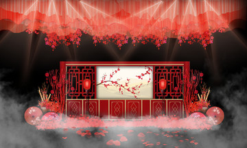 中式婚禮 中國風(fēng)婚禮 中式屏風(fēng)