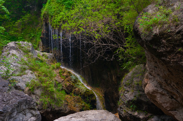 云台山泉瀑峡水帘洞