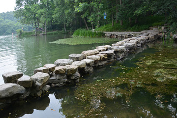 水上景观石路