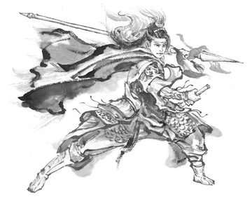 古風(fēng)人物 水墨角色