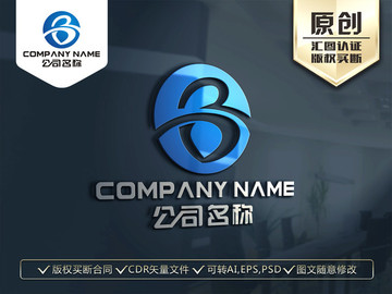 B字母LOGO设计