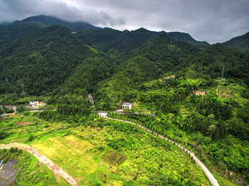 丽水云和赤石村高山梯田