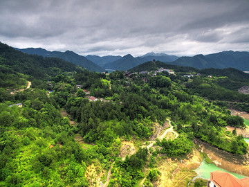 丽水云和赤石村高山梯田