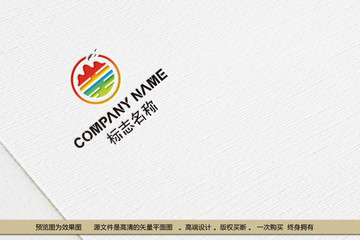 山水LOGO設計